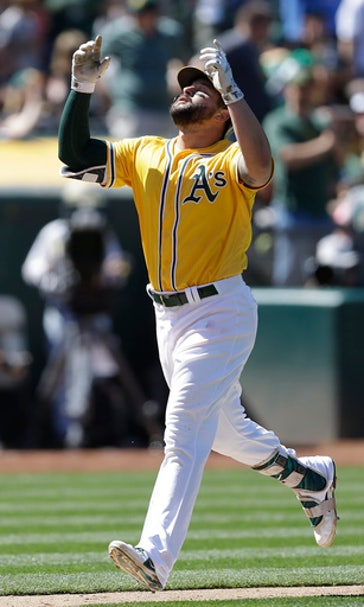 Healy powers Athletics past Nationals, 10-4 (Jun 03, 2017)